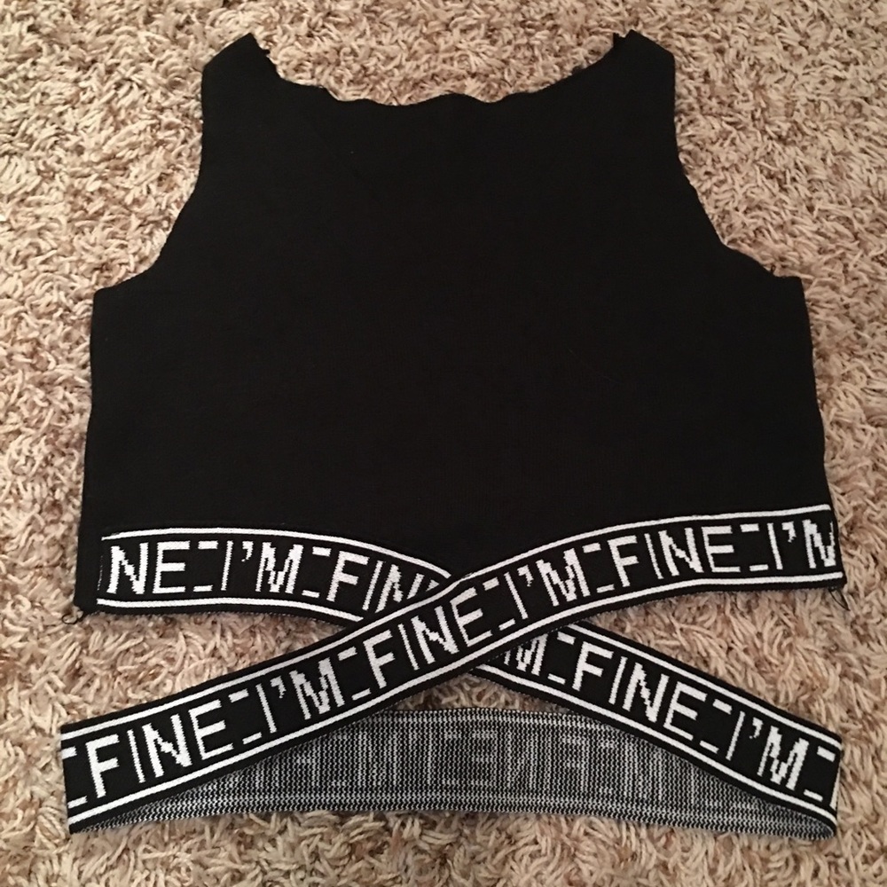IM FINE Crop Top
